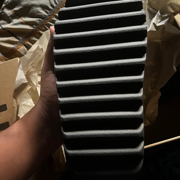 YEEZY SLIDE SLATE GREY NEVER WORN